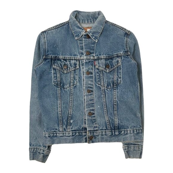 Vintage Levi's Denim Trucker Jacket XS - Picture 1 of 4